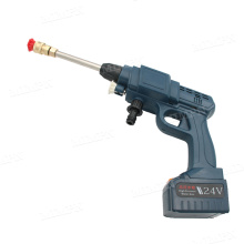 24V 200W Rechargeable Hand Held Battery Powered Car Wash Spray Gun High Pressure Car Washer